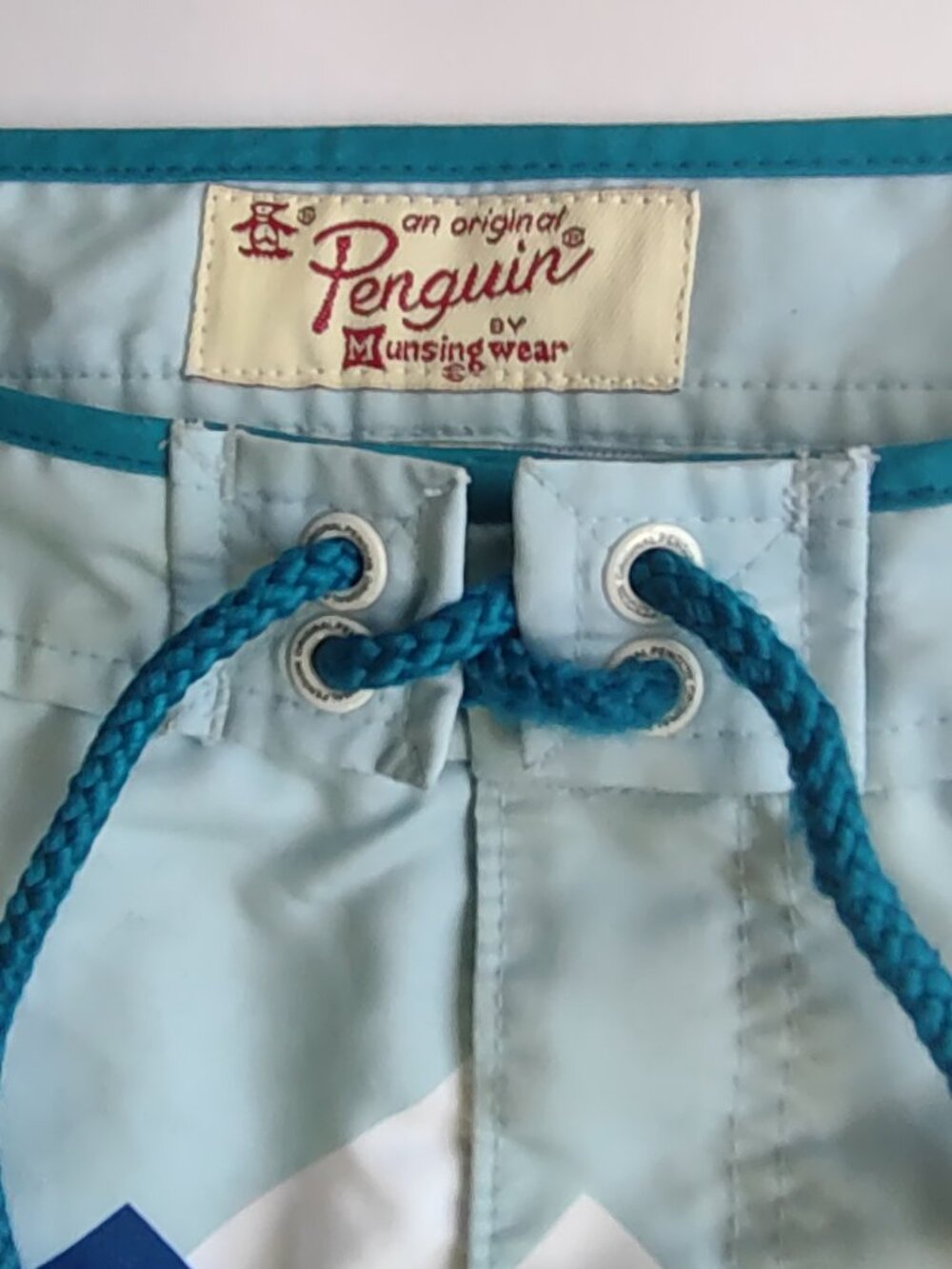 Original Penquin Men's Swim Trunks Briefs Size 34 Retro Euro LSummer Resort - Picture 8 of 9